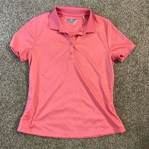 Pink Callaway women’s polo. Size medium.